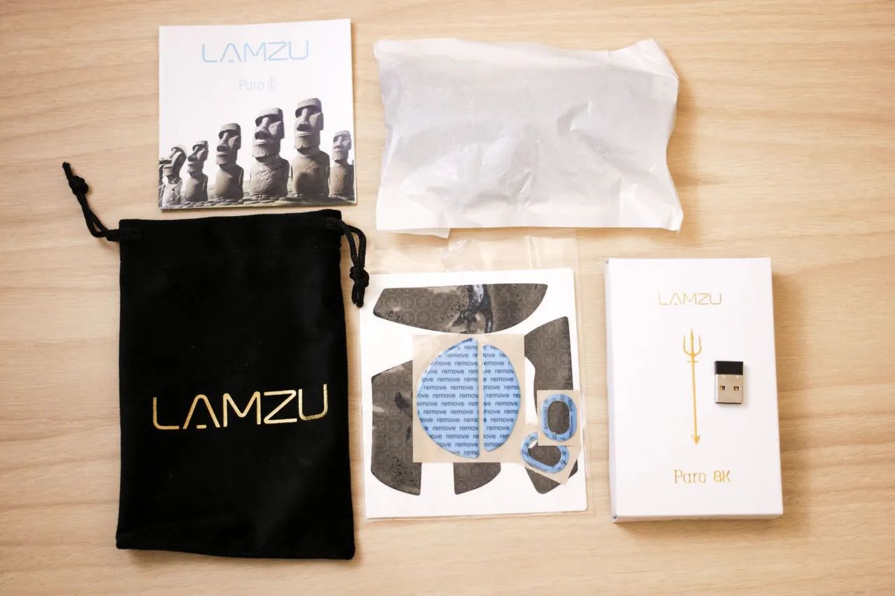 Lamzu Paro Aurora (Com dongle 8K) - Foto 5