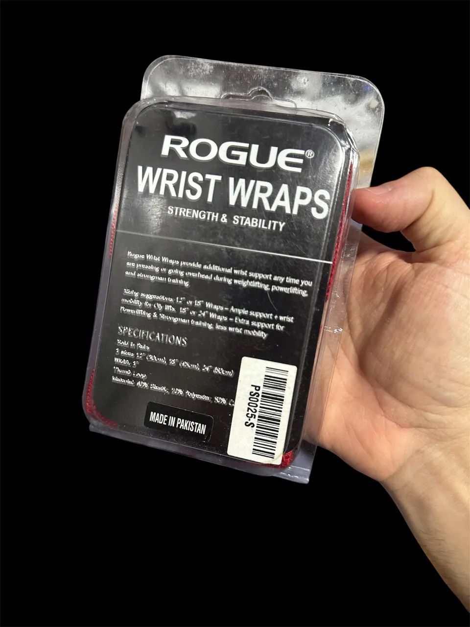 Munhequeira Wrist Wrap Elástica Rogue original cross - Foto 3