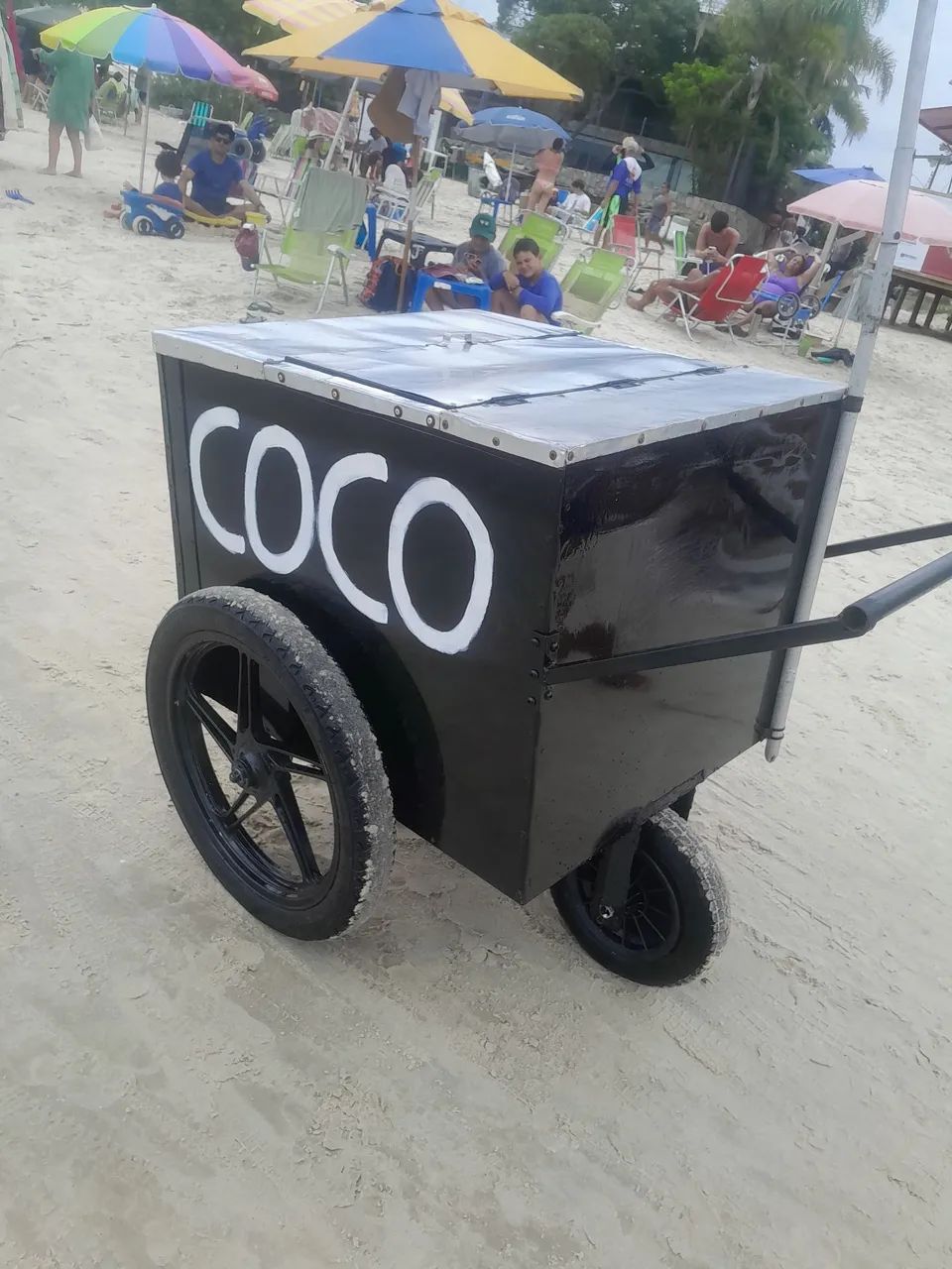 Carrinho de praia ( coco) - Foto 4