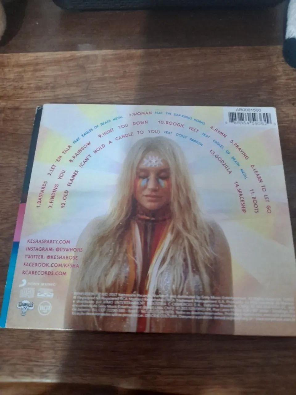 CD Kesha - Rainbow - Foto 2