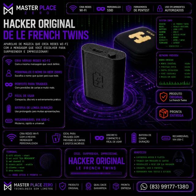 Hacker (ORIGINAL) - Le French Twins - Foto 5