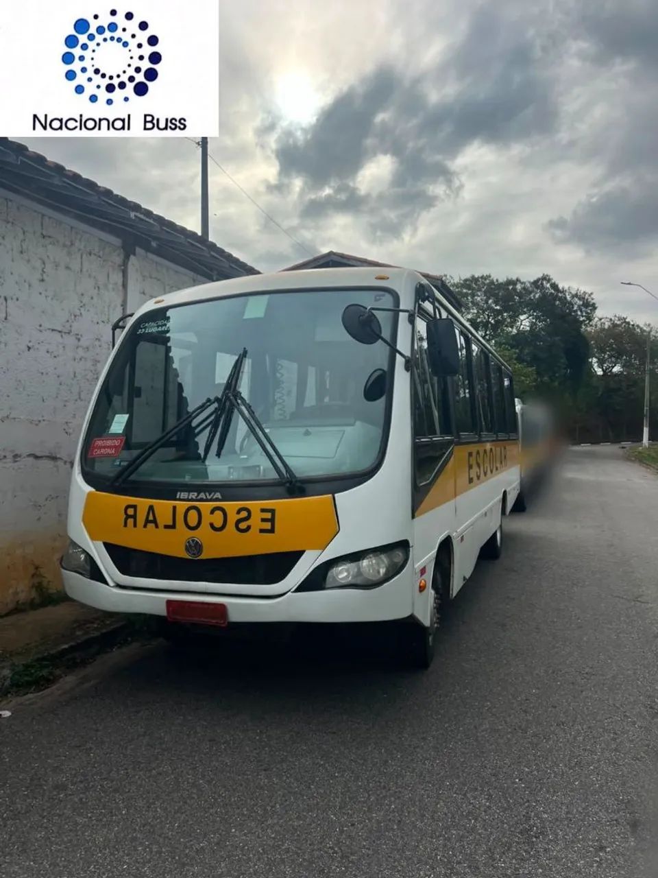 microônibus ibrava escolar 