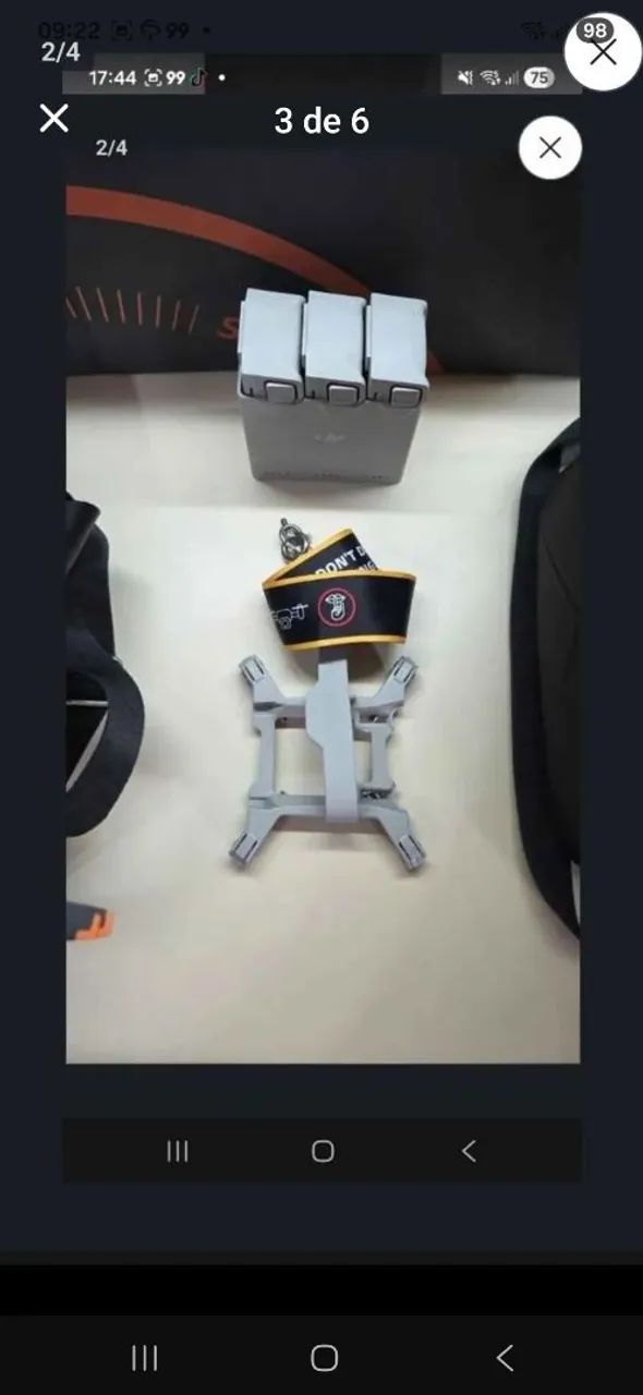 DJI Mini 3 pró vários acessórios  - Foto 3