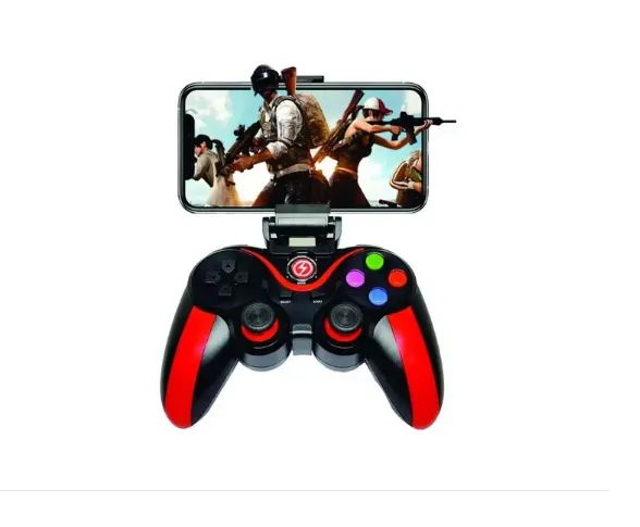 CONTROLE BLUETOOTH GAMEPAD 2.4G VERDE PS-022 - Foto 4