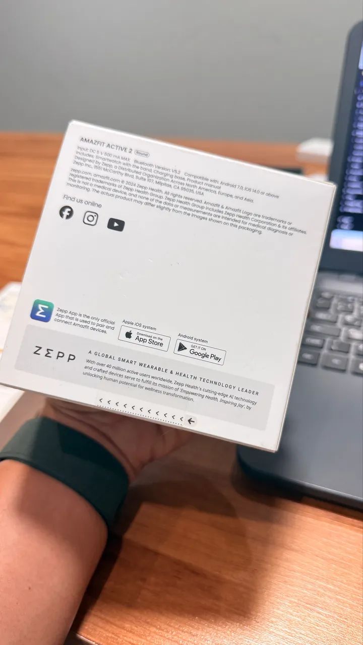 Relógio Amazfit Active 2 - Foto 2