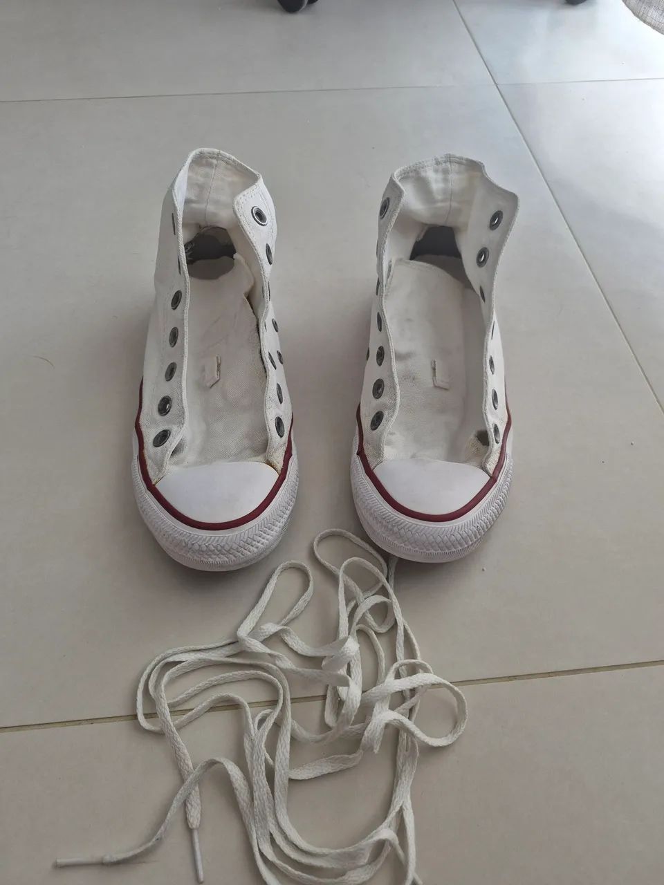 Tênis Converse All star Branco Usado