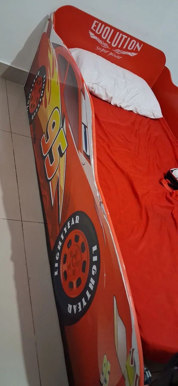 Cama Infantil Relâmpago McQueen 