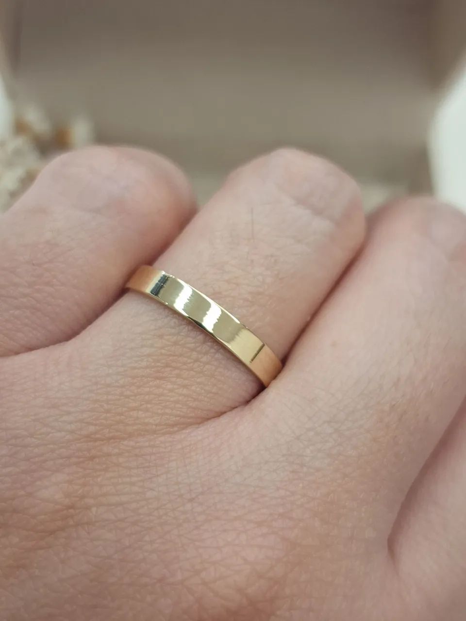 OFERTA EXCLUSIVA E LIMITADA: PAR DE ALIANÇAS DE OURO 18K 750 + BRINDE! - Foto 5