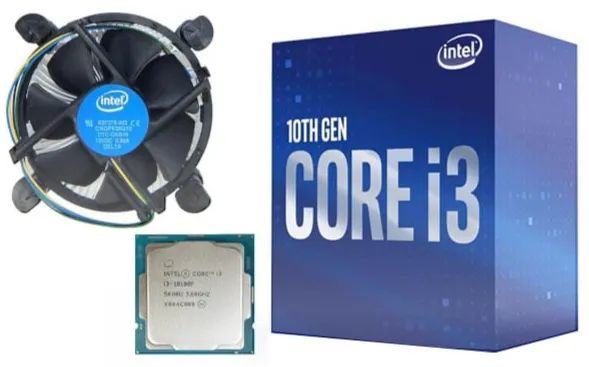 Processador Intel Core i3 - 10100f - 10th Gen - Foto 2