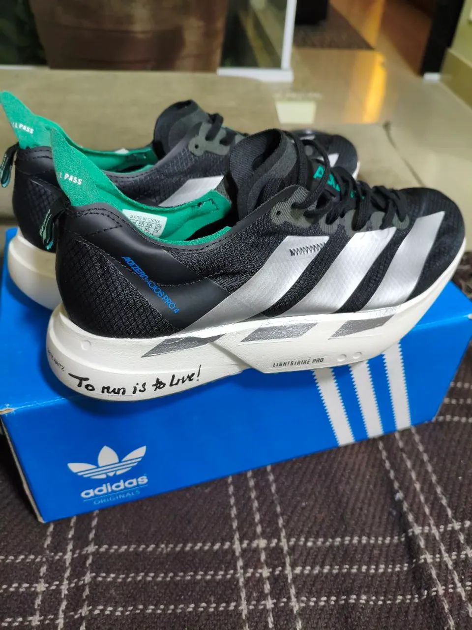 chami 入園入学オーダー① Tênis Adidas Adizero Adios4 Tam 38 - Calçados Esportivos
