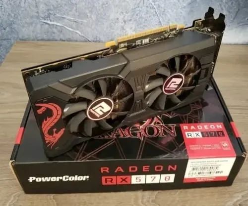 rx 570 power collor  4gb e monitor acer 22 polegadas full hd 60  60 hertz