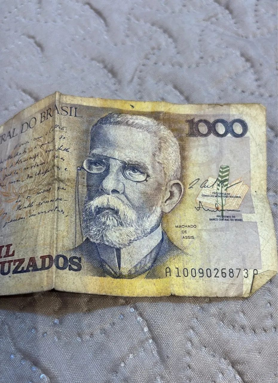 Cédula Antiga de Cruzeiro 