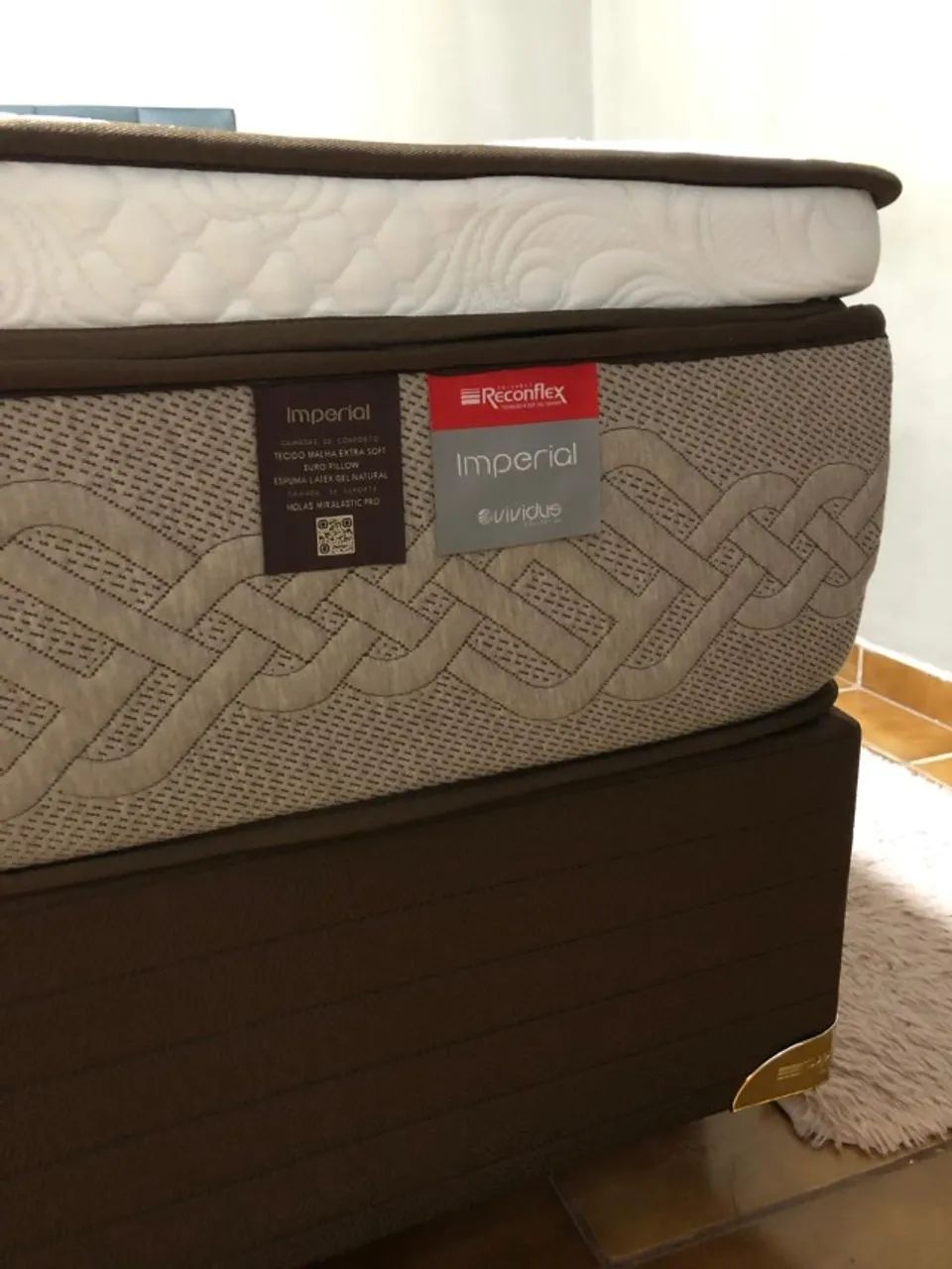 Cama king size com base - Foto 3