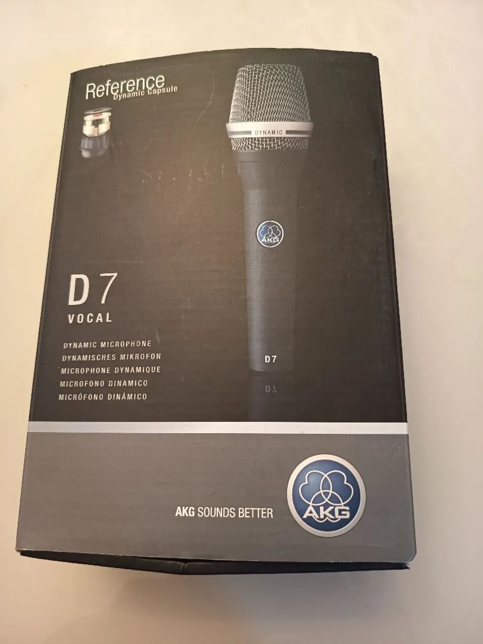 Microfone Akg D7 Vocal Supercardioide Premium - Foto 4