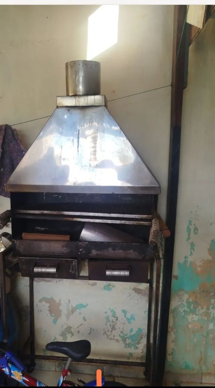 Churrasqueira de inox espetinho 