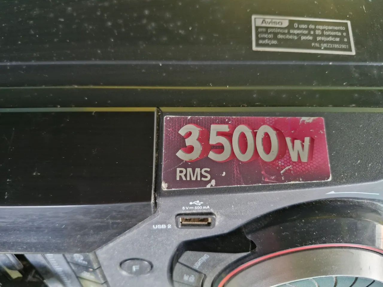 Som LG 3.500W de potência. - Foto 3