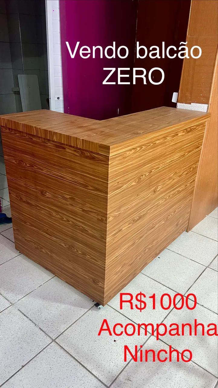 Balcão caixa 