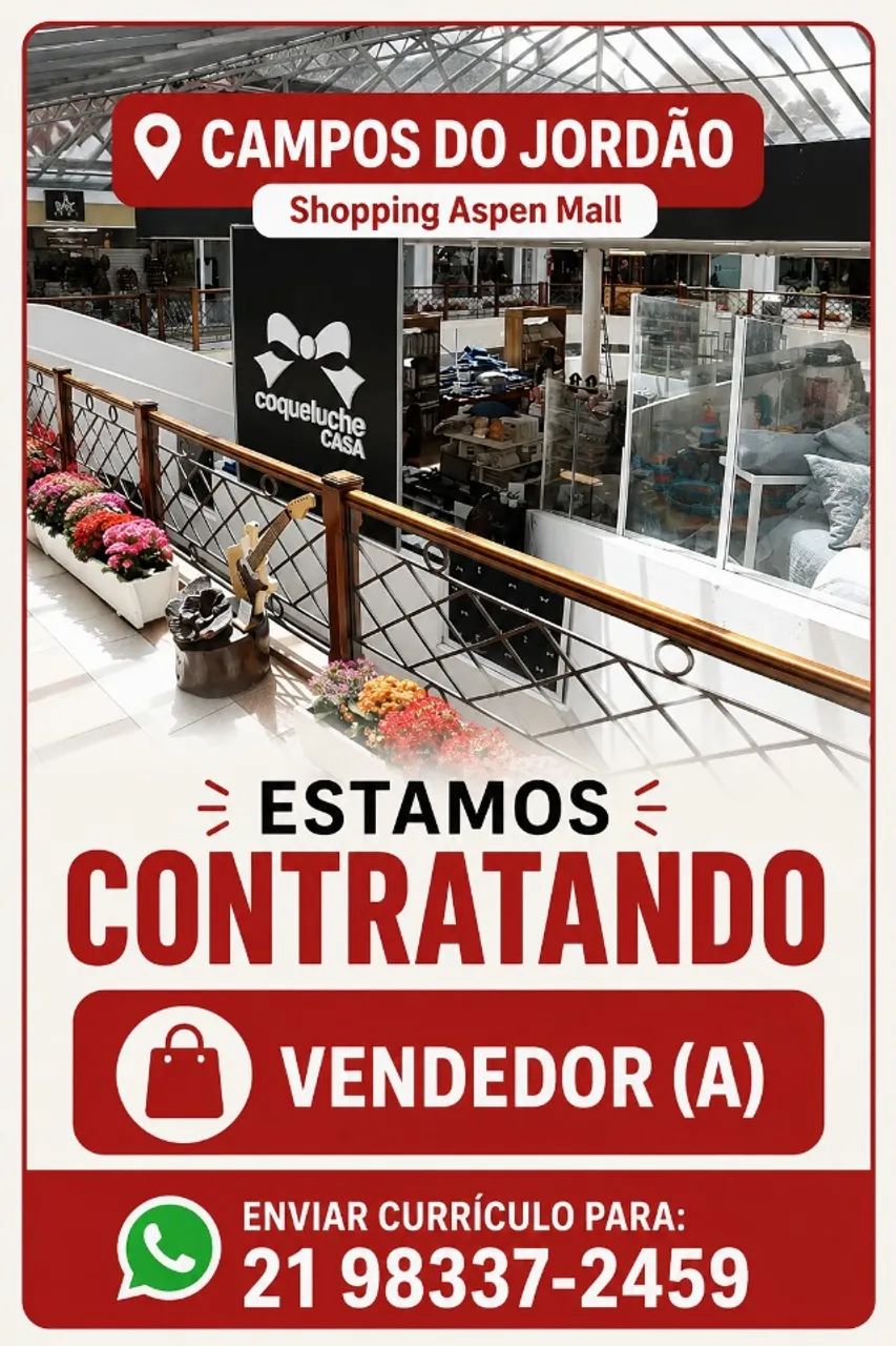 vaga de emprego!!!