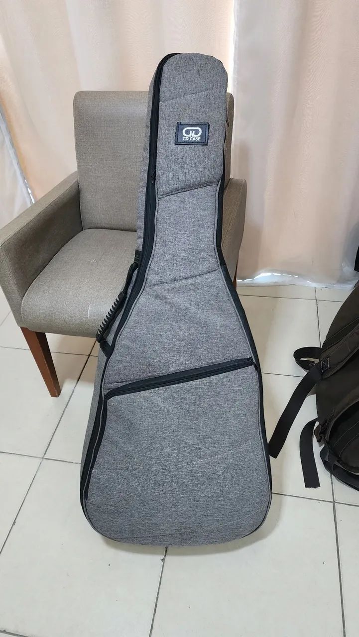 Case violao GD aveludado 