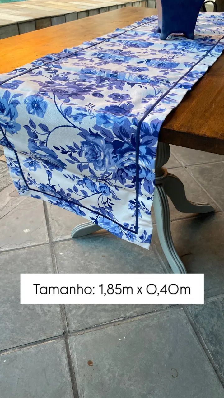 Trilho de Mesa estampado - Mesa Posta - Foto 3