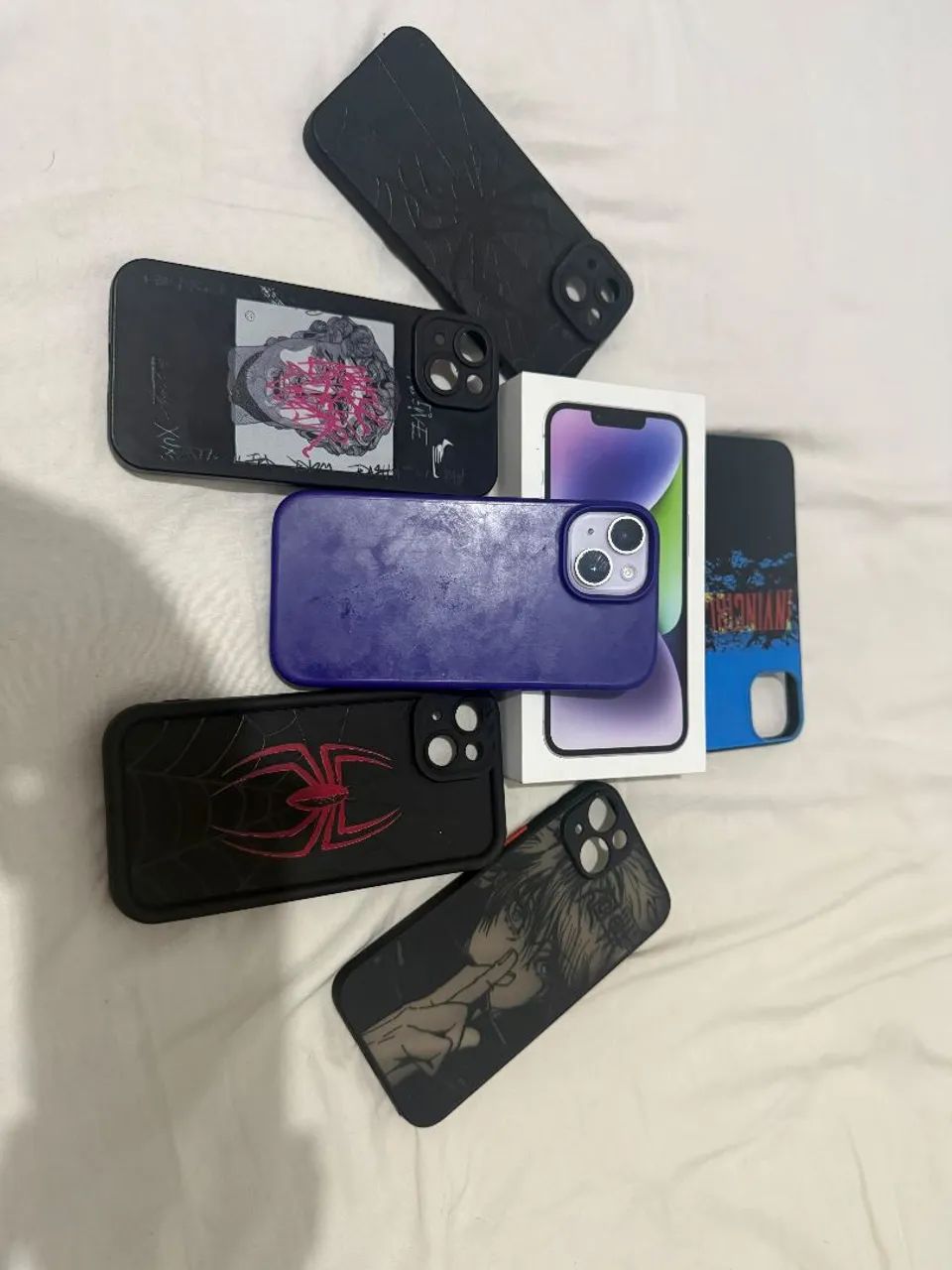 IPHONE 14 LILÁS / 256GB / IMPECÁVEL