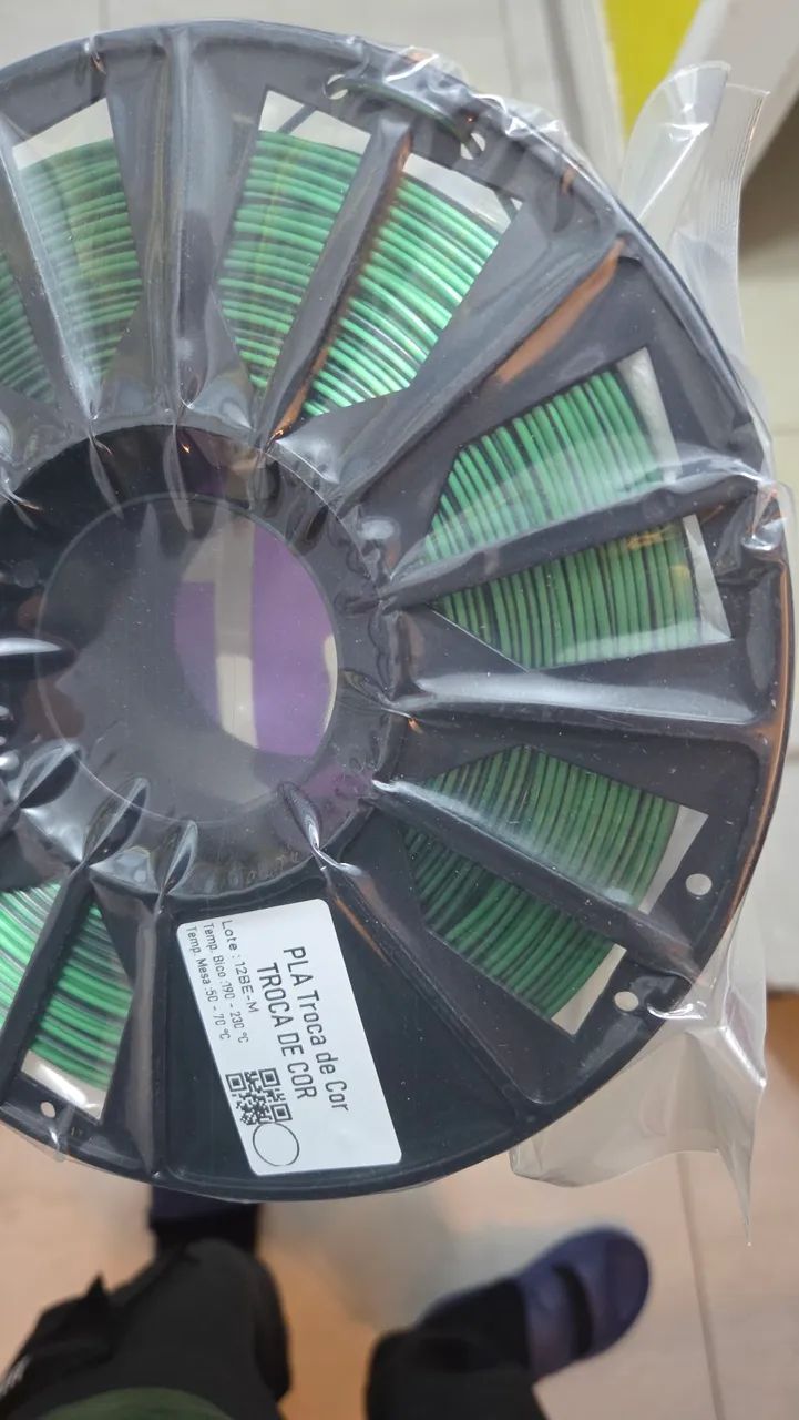 KIT COM 4 FILAMENTOS PARA IMPRESSORA 3D - NOVOS E LACRADOS - Foto 2