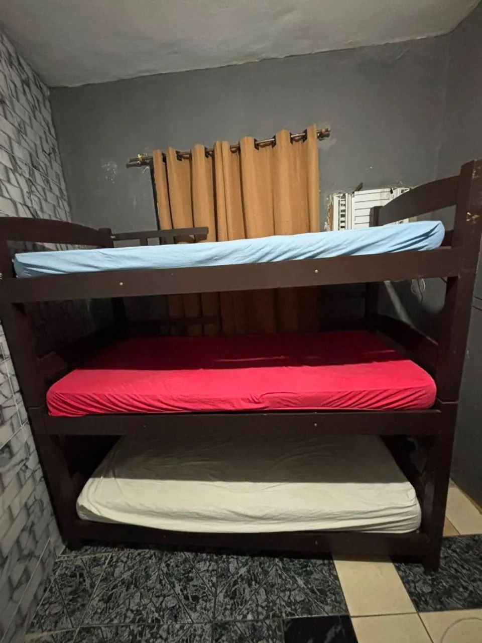 cama Treliche Madeira- marrom 