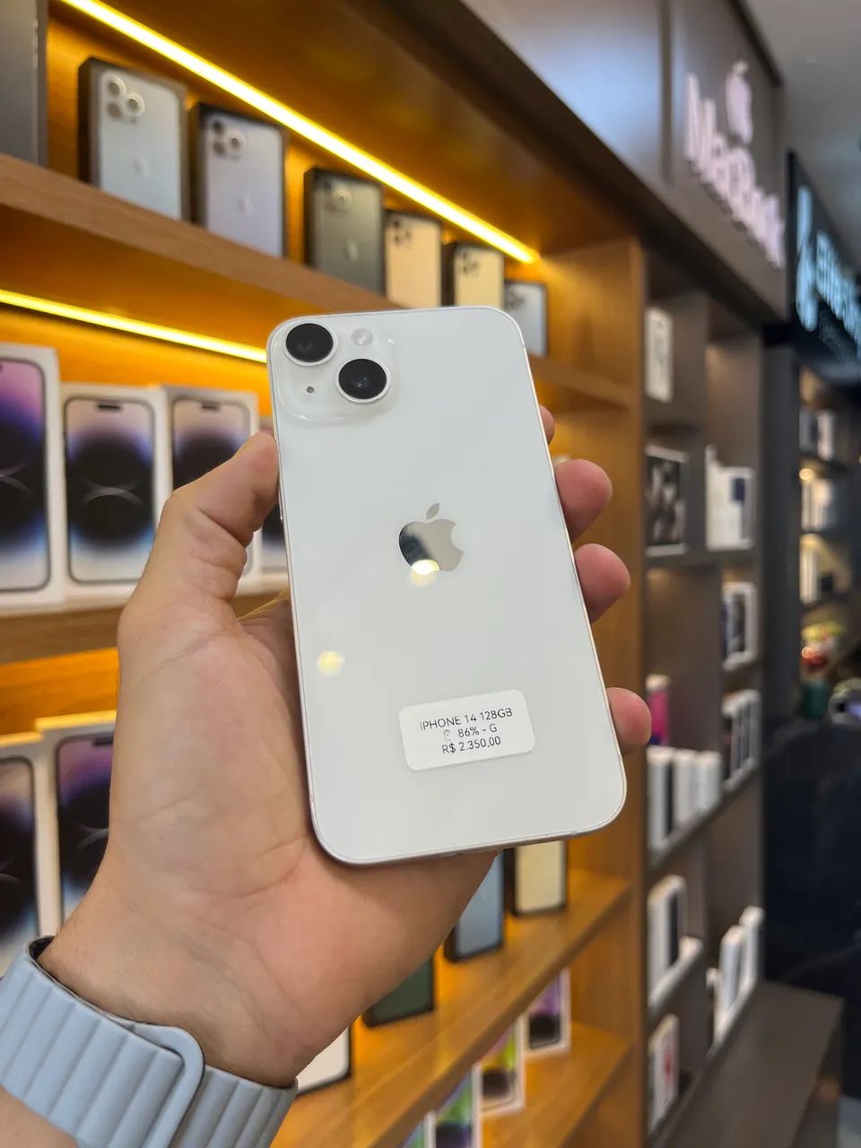 iPhone 14 128GB Branco 86% - Celulares e Smartphones - Plano