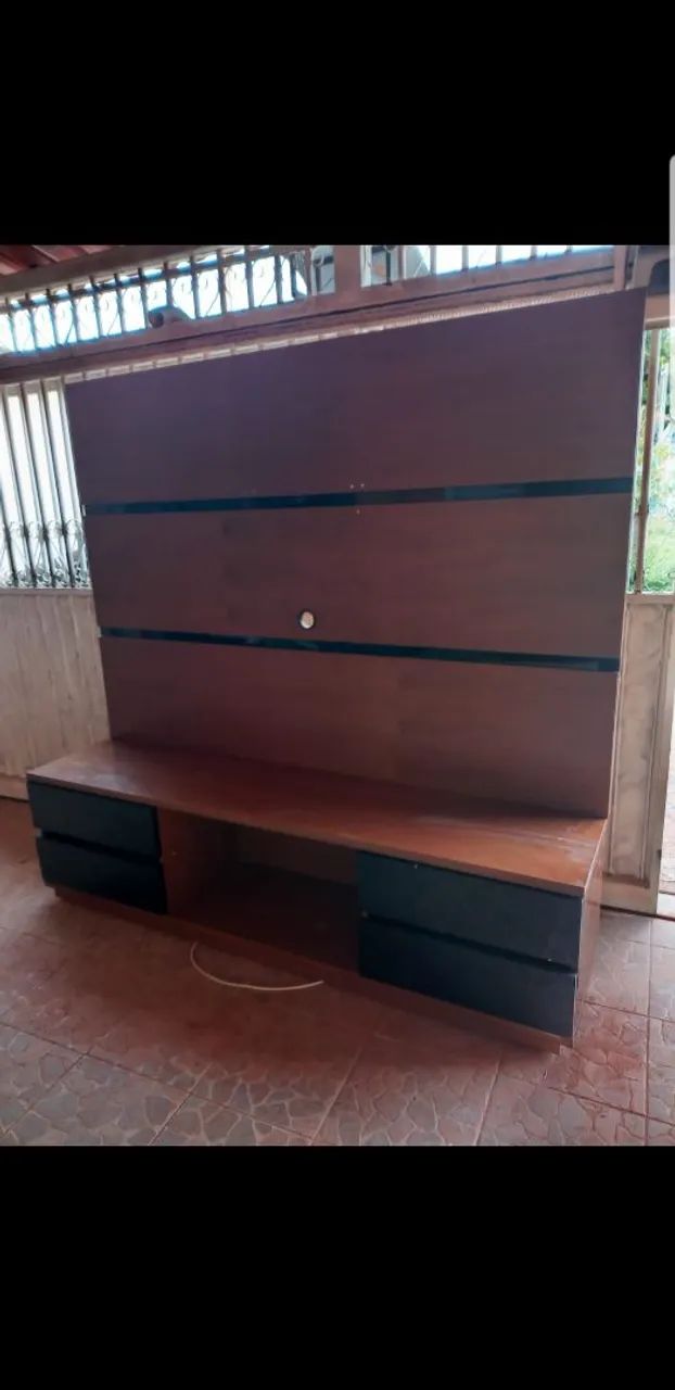 Rack com painel de tv 