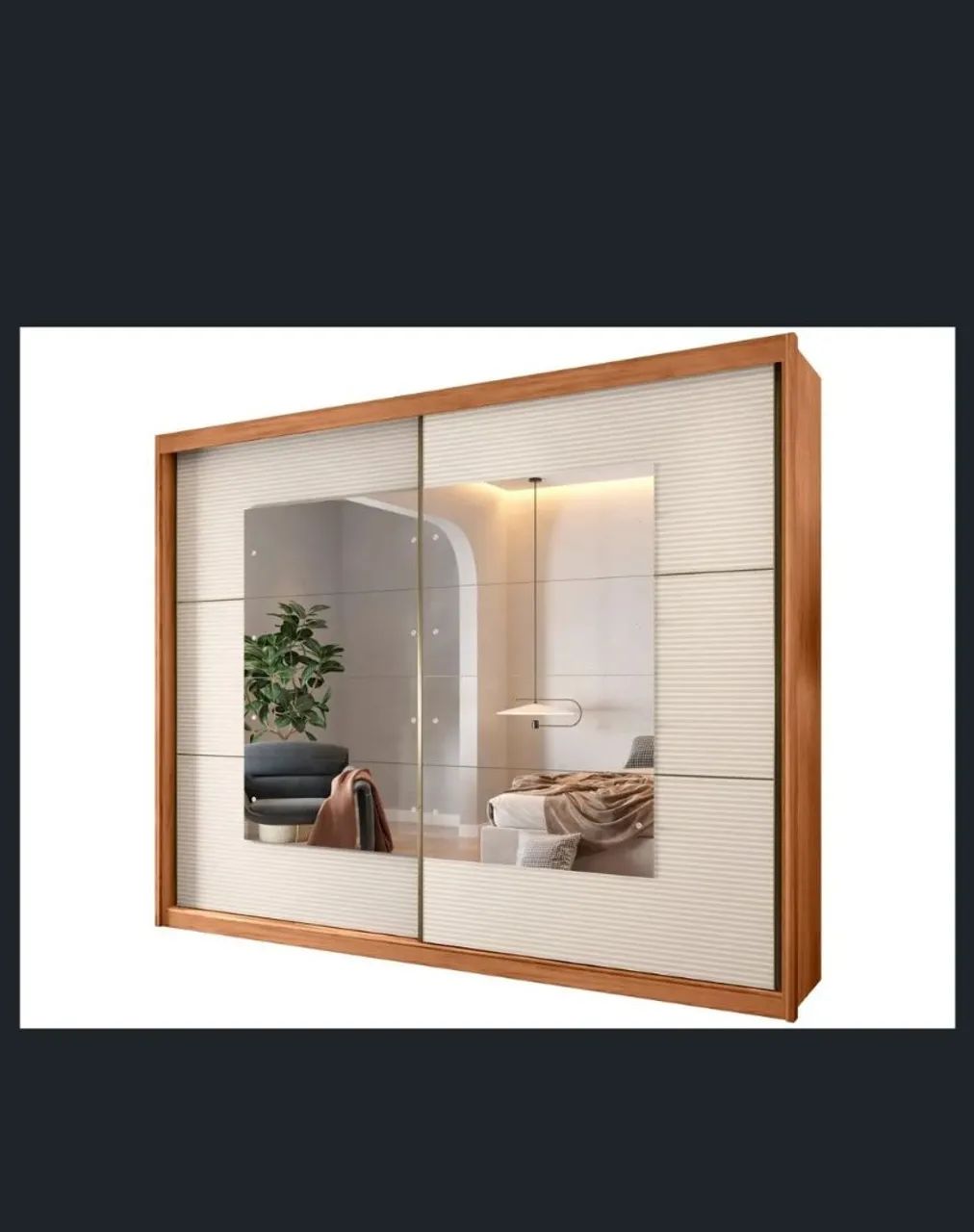 Guarda roupa Casal 100% MDF
