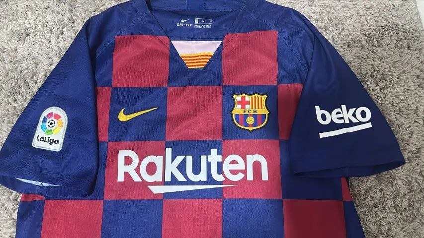 Camisa Barcelona Original 2019/2020 com personalização MESSI 10 - Foto 2