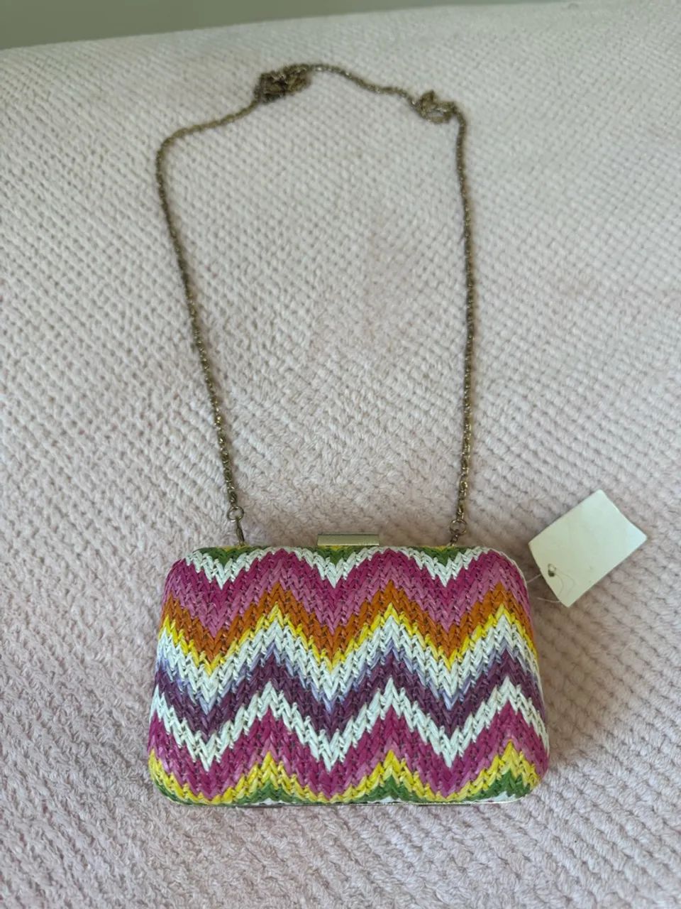 Bolsa clutch colorida  - Foto 4