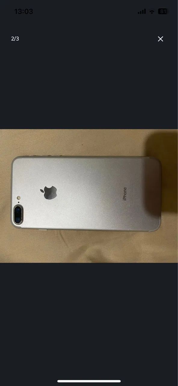 iPhone 7 Plus pra retirada de peças 