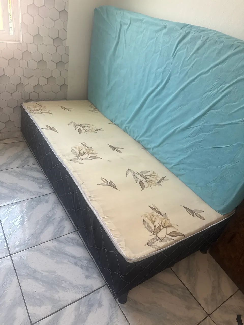 Cama box com colchão solteiro  d33 - Foto 2