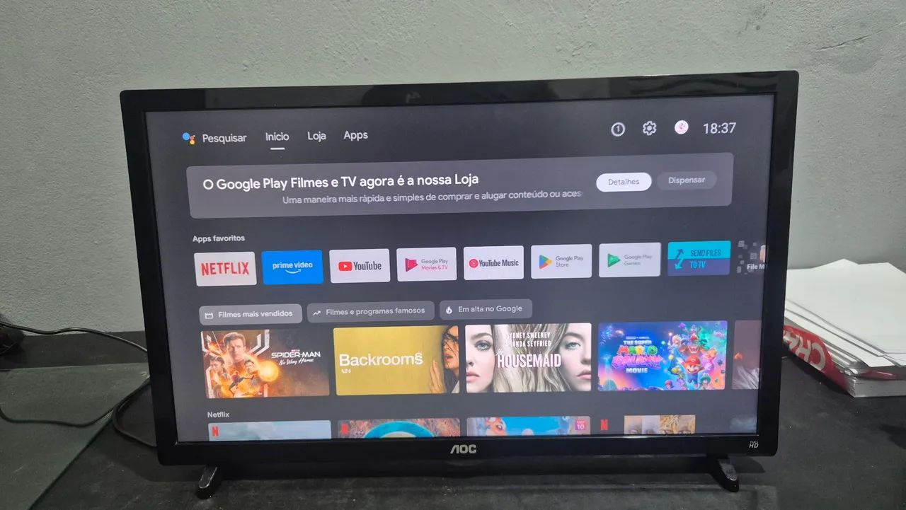 Monitor TV AOC 24