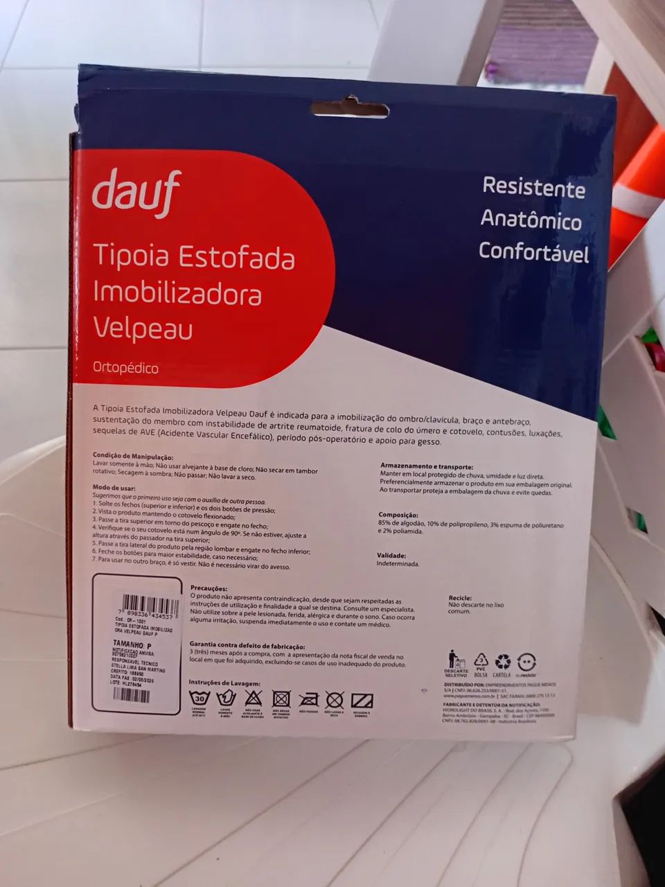 Vendo tipoia estofada imobilizadora ortopédica  - Foto 2