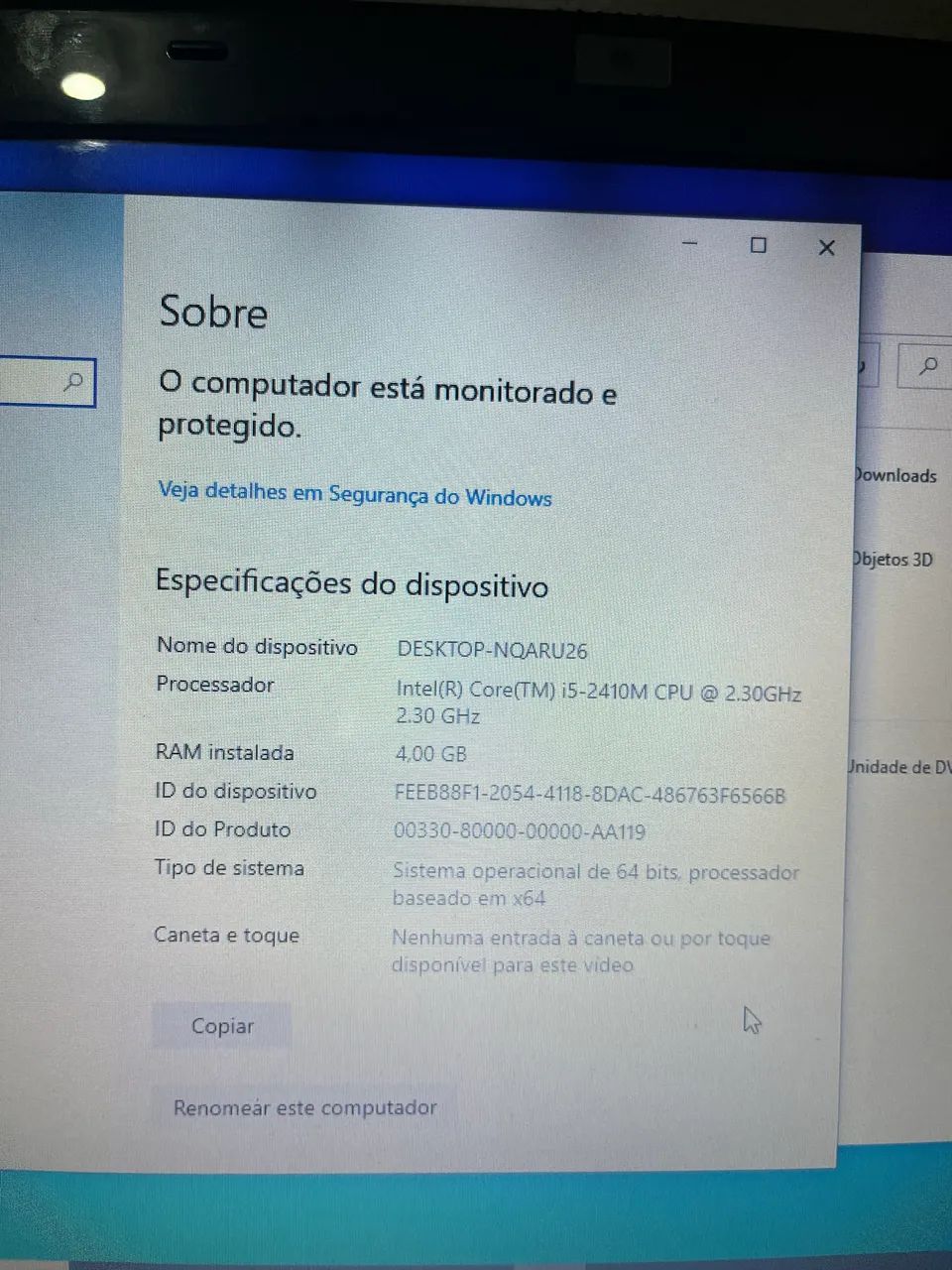 Notebook Megaware Intel Core i5 2410M, 4GB RAM, 500GB HD - Foto 3