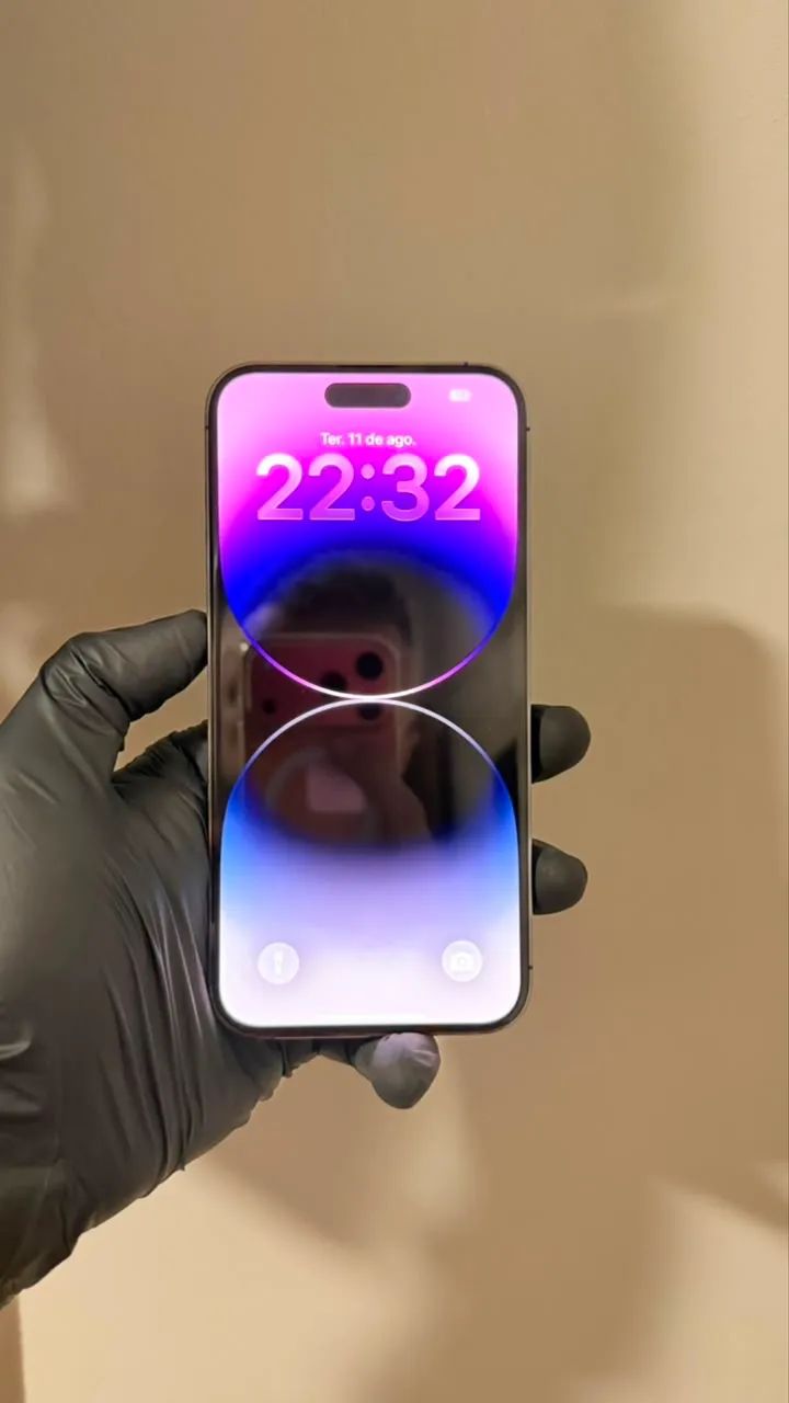 Vendo iPhone 14 Pro Max 128gb PURPLE - Seminovo  - Foto 5