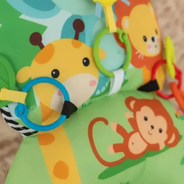 Almofada Tummy Time - Buba com mordedores