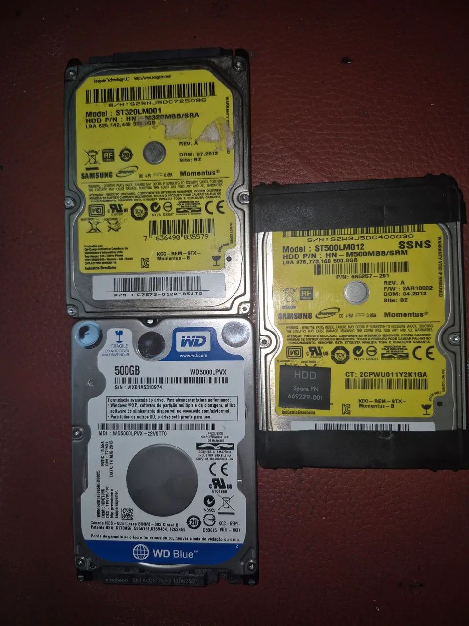 HD de computador  vários  modelos e valores, usados funcionando *  - Foto 2