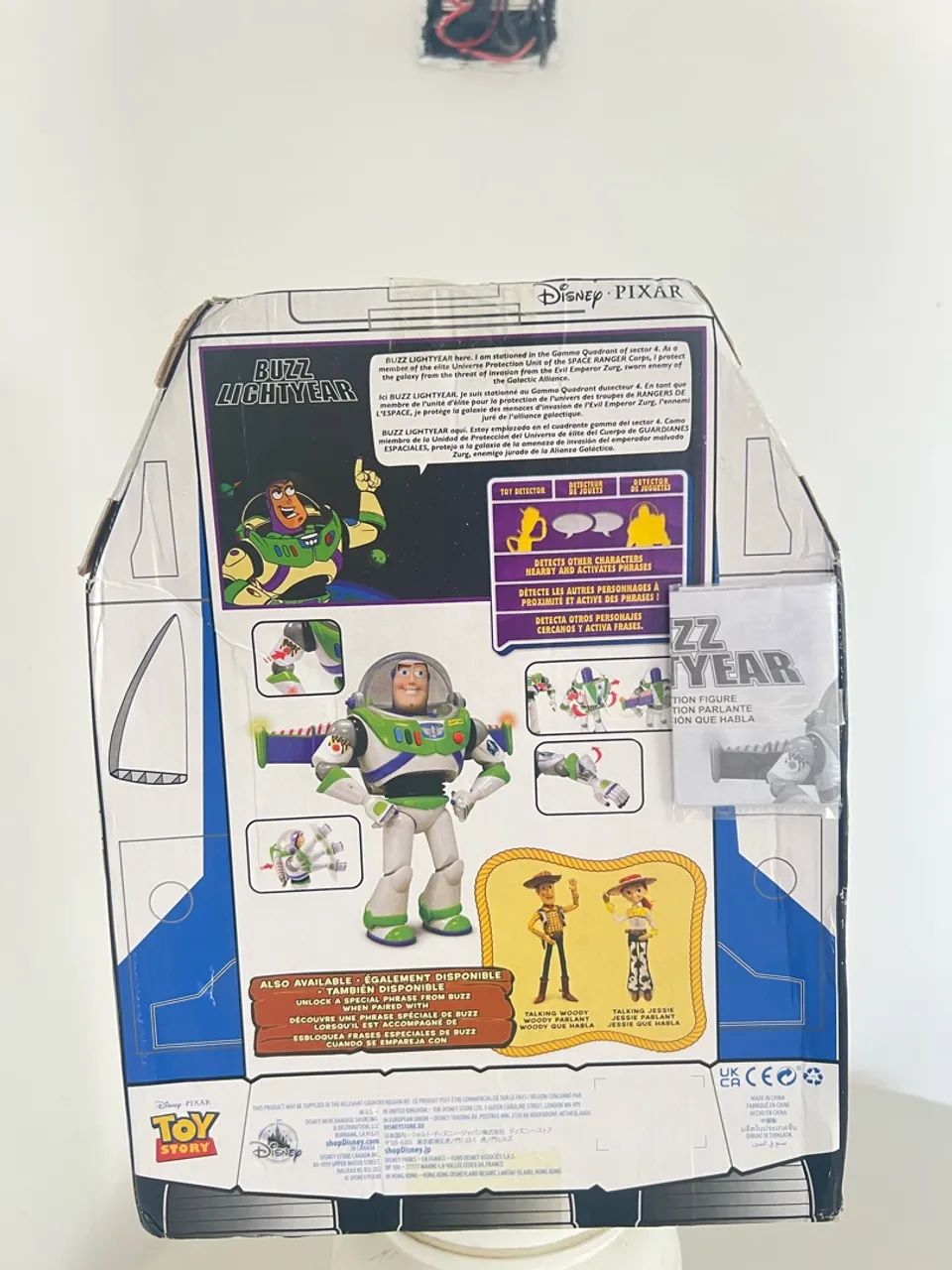 Buzz Lightyear - Toy Story - Boneco espacial - Foto 3