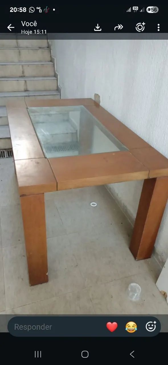 Mesa madeira  - Foto 3