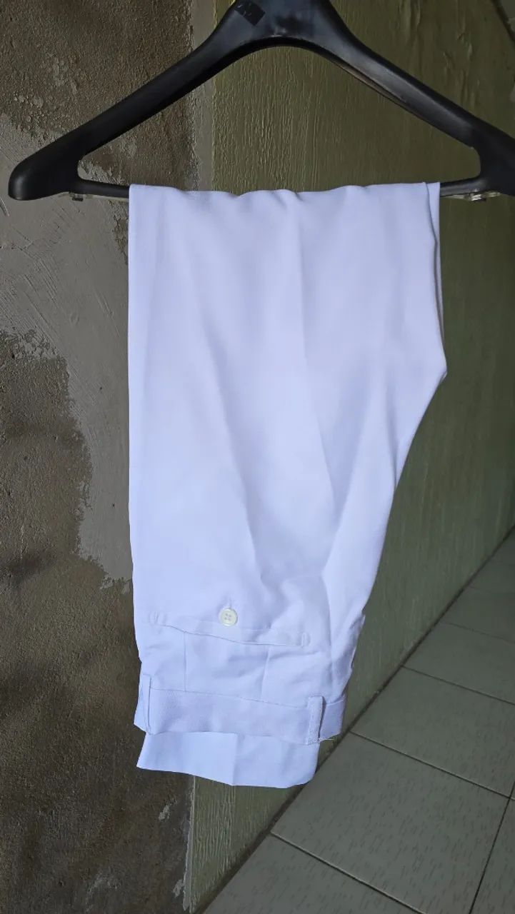 Terno Masculino Branco completo - Foto 2