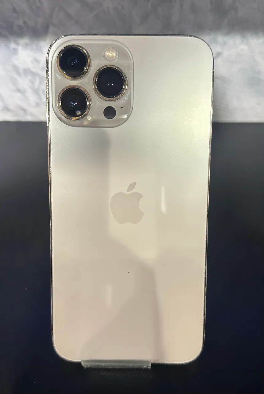 iPhone 13 Pro Max 128GB Gold - seminovo  - Foto 2