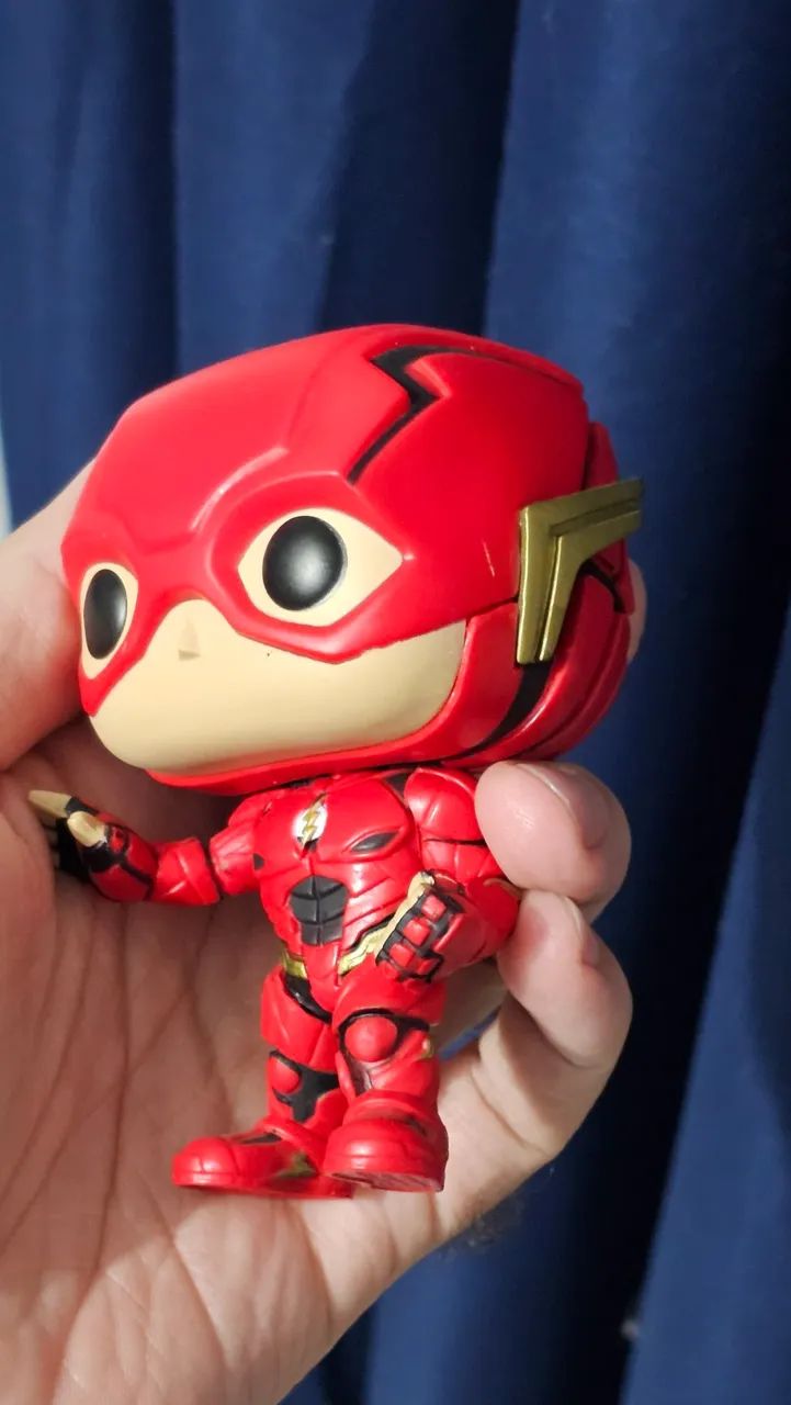 Funko Pop! Flash #208 Dc Comics Liga Da Justiça - Foto 4