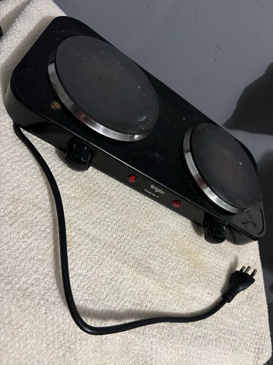 Vendo fogão elétrico 2 bocas  - Foto 2