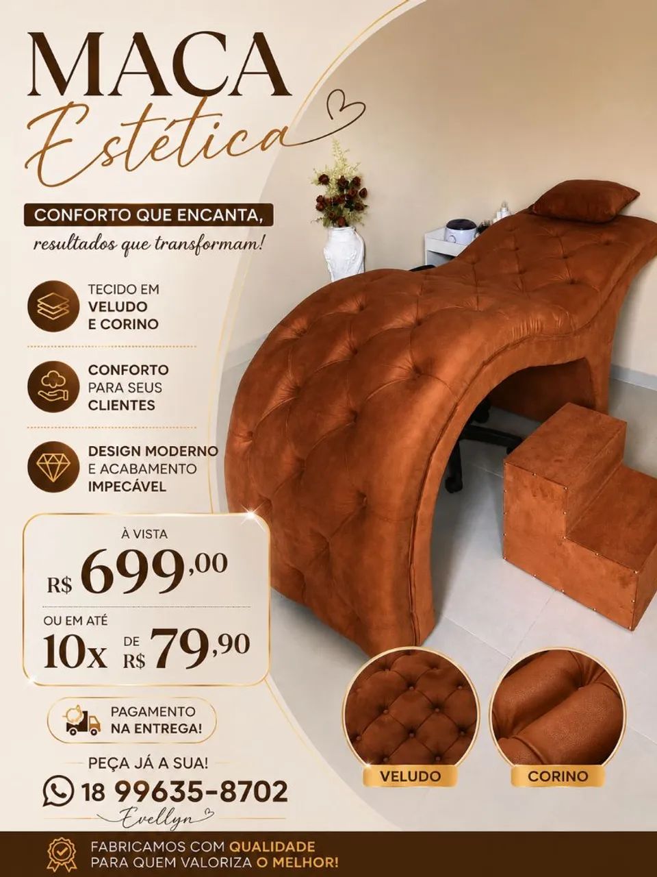 Maca estética 