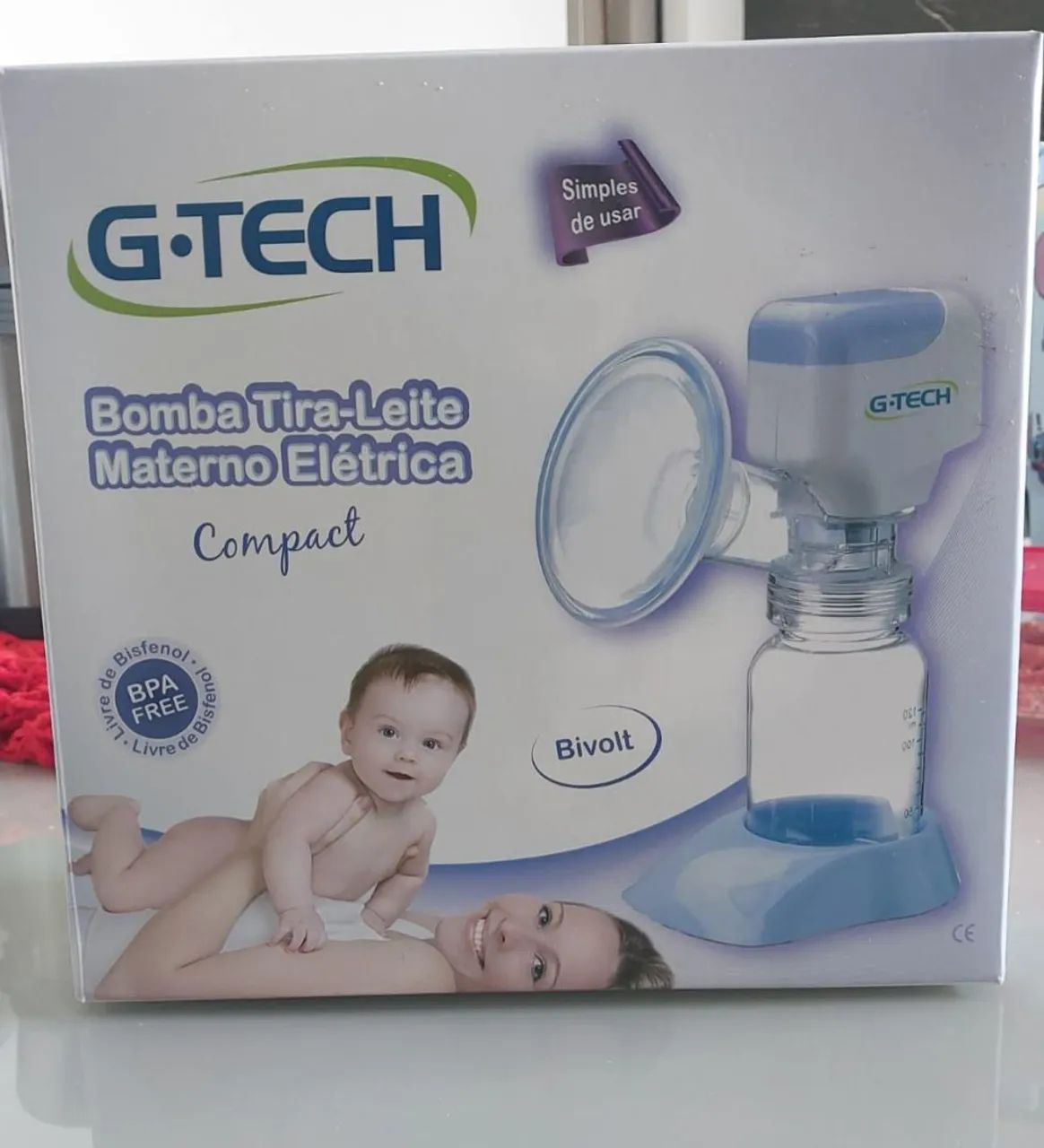 Bomba de leite elétrica G Tech