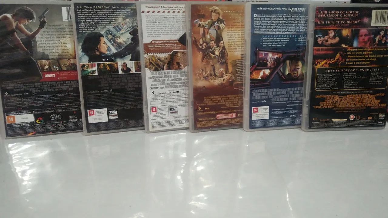 Dvds originais coleção Resident Evil - Foto 4