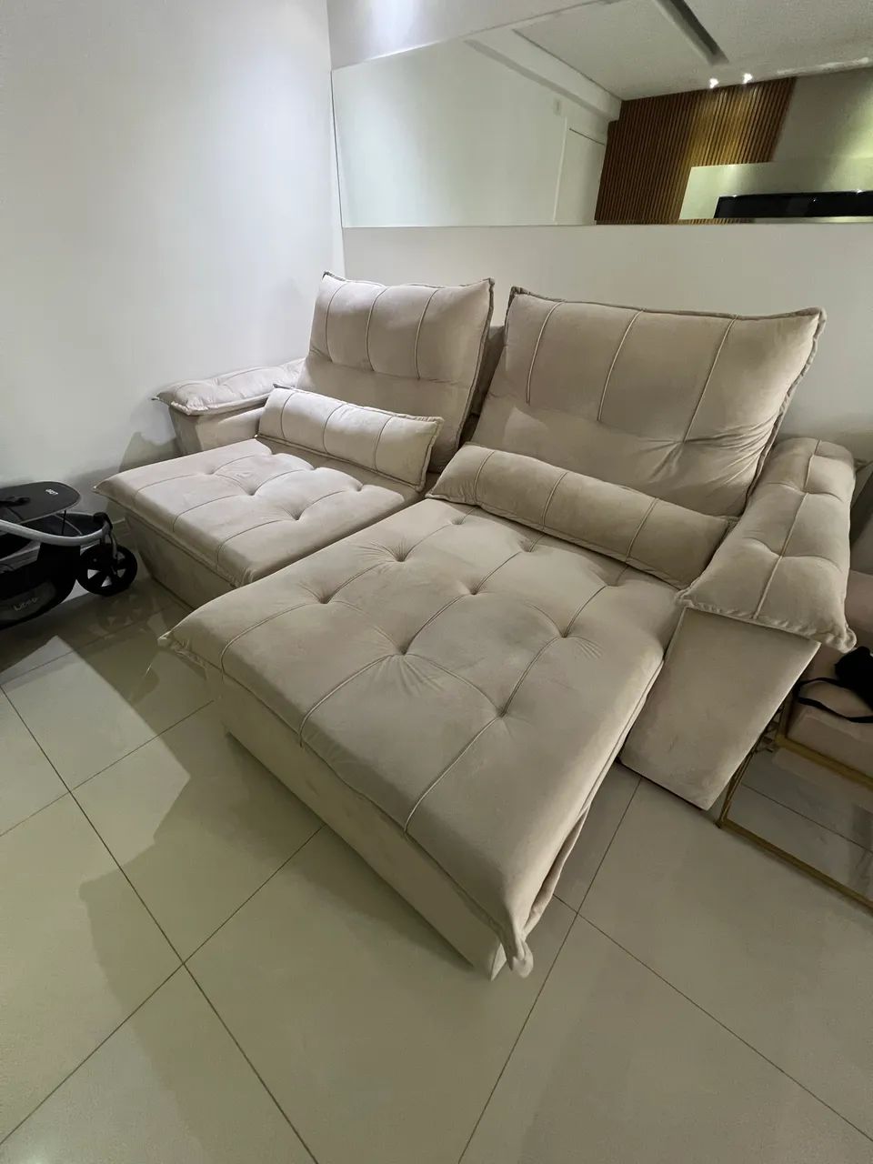 Sofá reclinável e retrátil - Foto 6